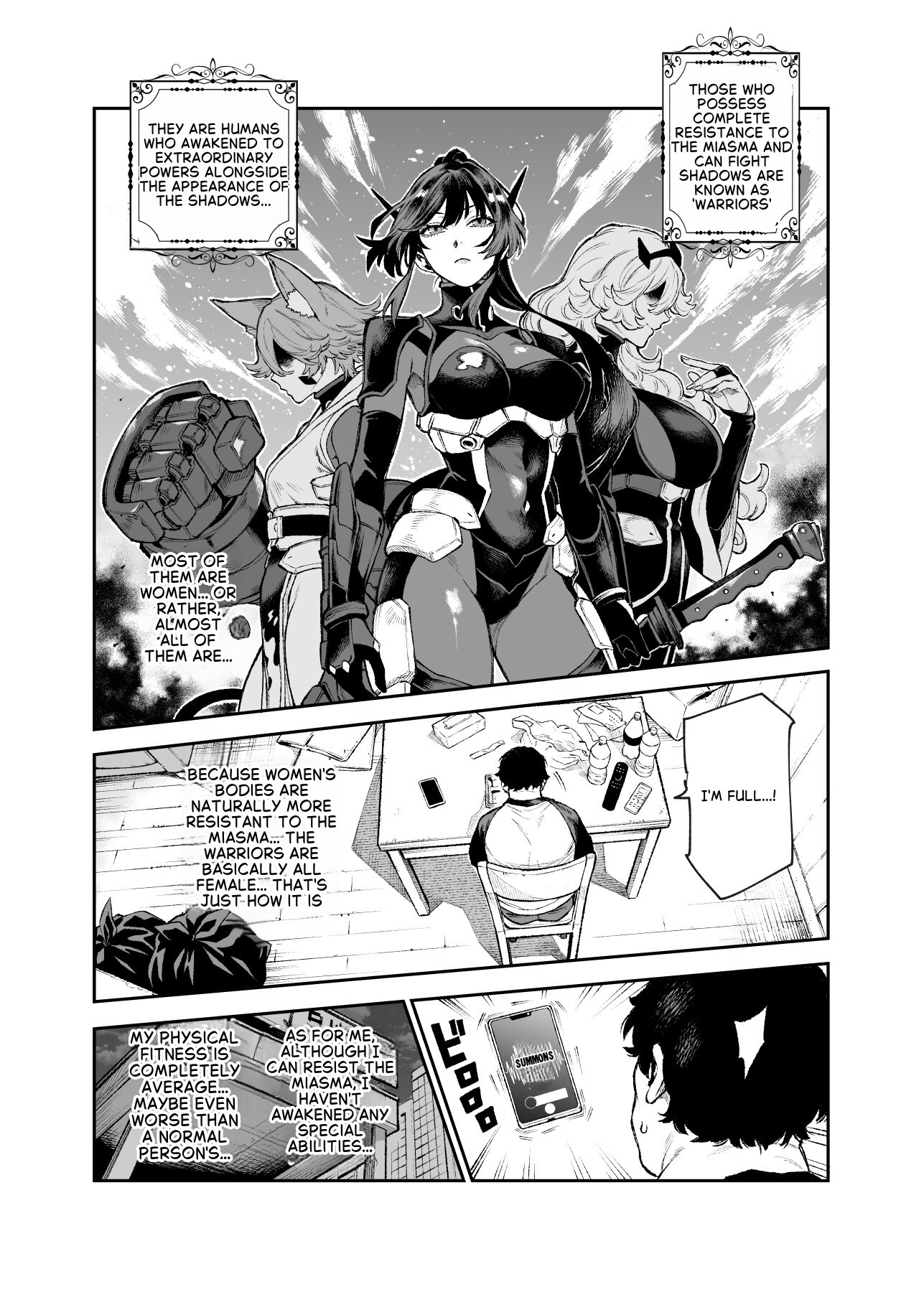 Hentai Manga Comic-Daily Life of a Low-Ranking Male Staff Member in the Anti-Shadow Special Forces EX1-Read-8